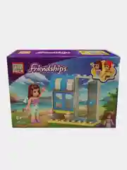 Белый конструктор для девочек PRCK "Friendships: На курорте"