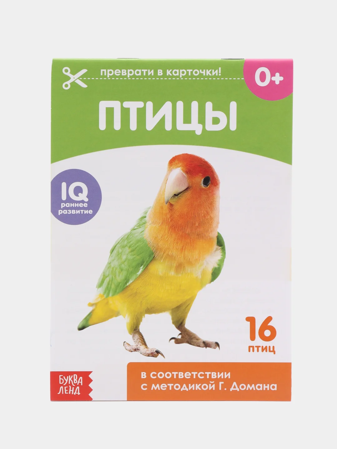 Бежевый развивающие карточки по методике Г. Домана в одном месте (мега)