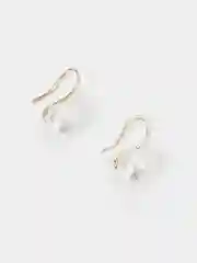 Золотой серьги с жемчугом