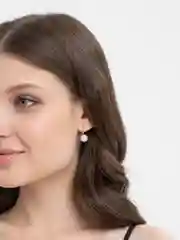 Золотой серьги с жемчугом
