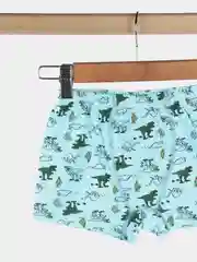 Лазурный детский комплект для мальчика: майка и трусы