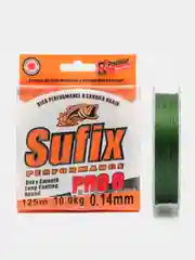 Плетеный шнур для рыбалки Sufix Performance Pro 8, 125 м