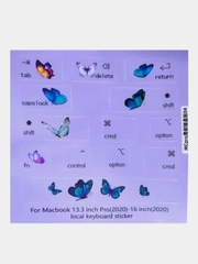 Наклейка на клавиатуру для MacBook Pro 13.3 inch Pro(2020) - 16 inch(2020)