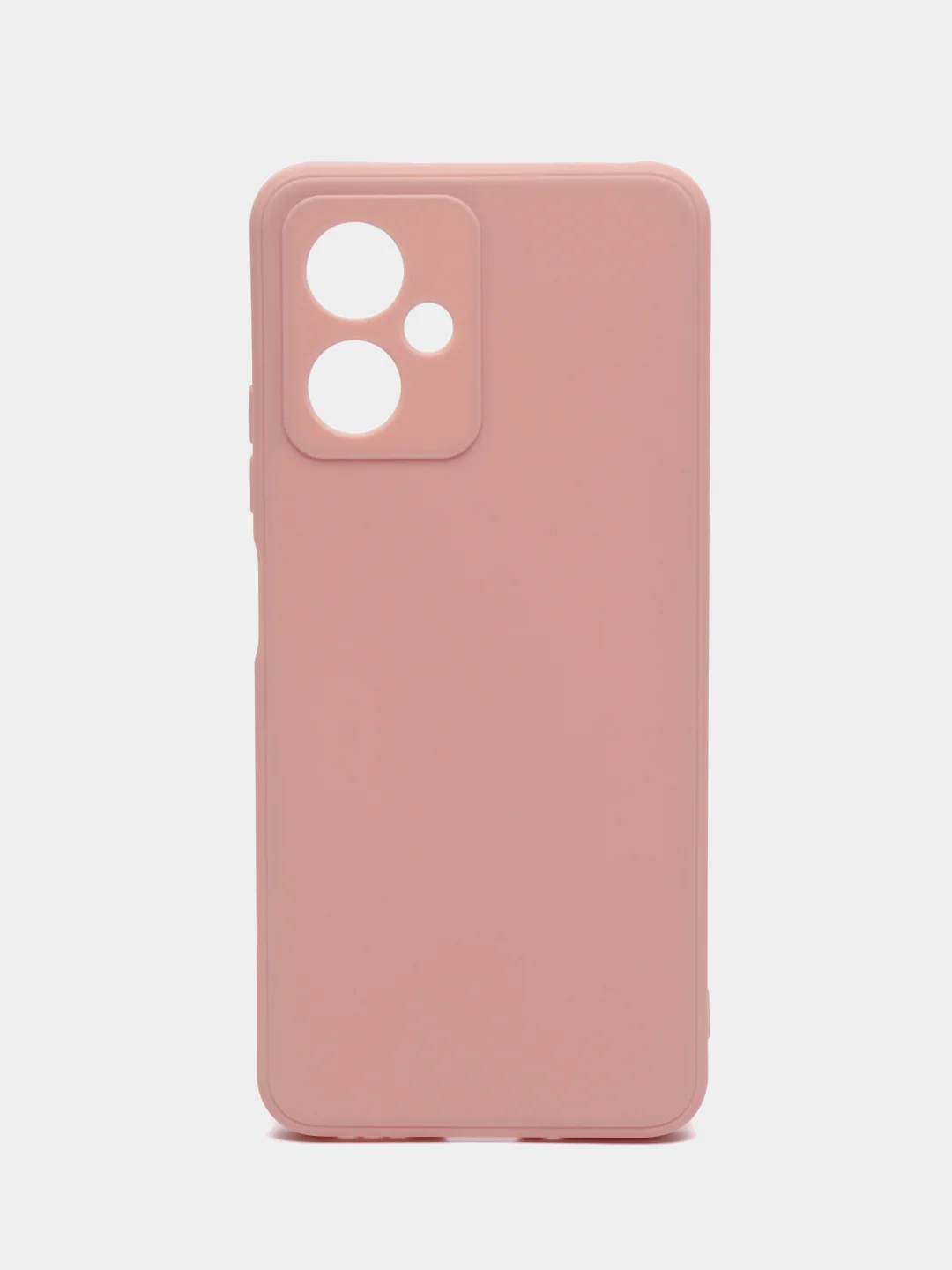 Розовый чехол для Xiaomi Redmi Note 12 5G (Сяоми Редми Ноут 12 5 Джи), силиконовый
