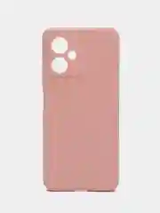 Розовый чехол для Xiaomi Redmi Note 12 5G (Сяоми Редми Ноут 12 5 Джи), силиконовый