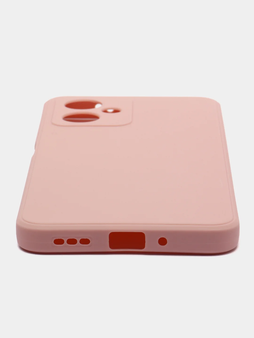 Розовый чехол для Xiaomi Redmi Note 12 5G (Сяоми Редми Ноут 12 5 Джи), силиконовый
