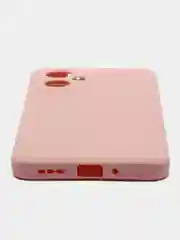 Розовый чехол для Xiaomi Redmi Note 12 5G (Сяоми Редми Ноут 12 5 Джи), силиконовый
