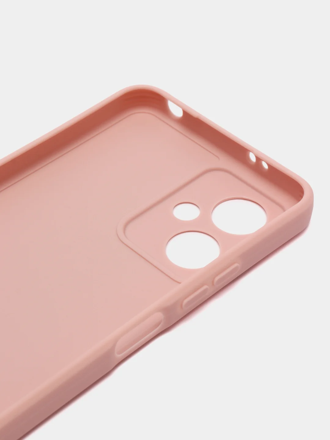 Розовый чехол для Xiaomi Redmi Note 12 5G (Сяоми Редми Ноут 12 5 Джи), силиконовый