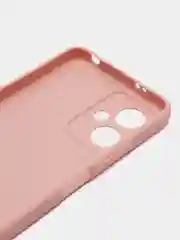 Розовый чехол для Xiaomi Redmi Note 12 5G (Сяоми Редми Ноут 12 5 Джи), силиконовый