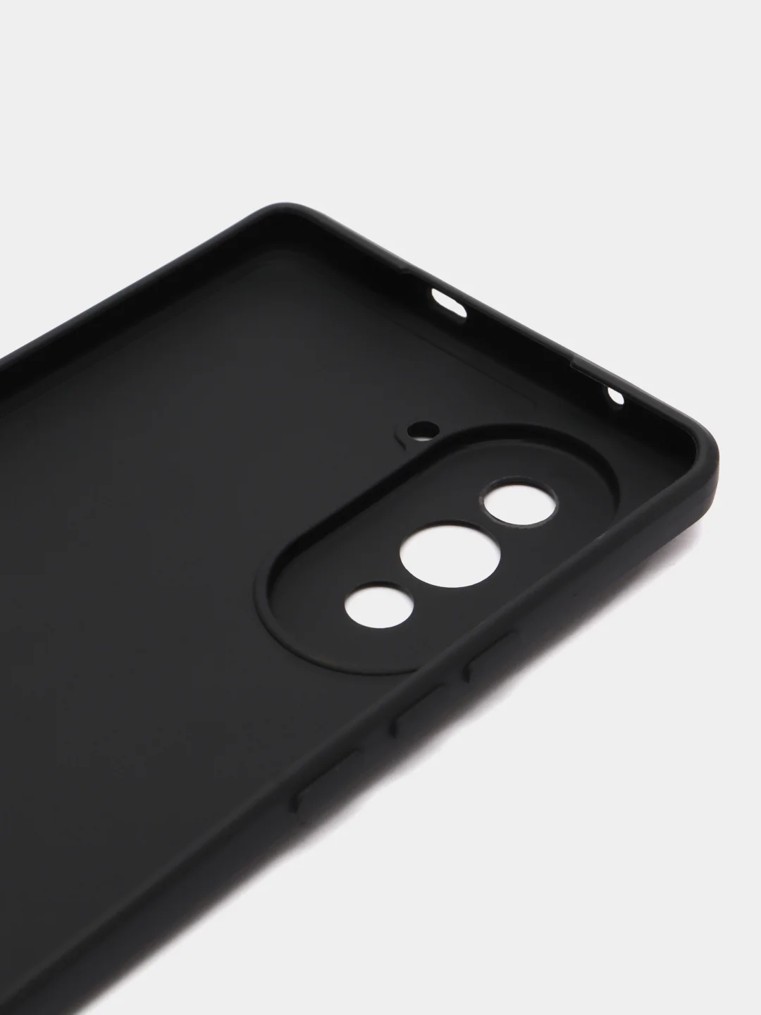 Черный чехол для HUAWEI nova 10 (Хуавей Нова 10), силиконовый