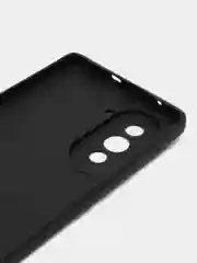 Черный чехол для HUAWEI nova 10 (Хуавей Нова 10), силиконовый
