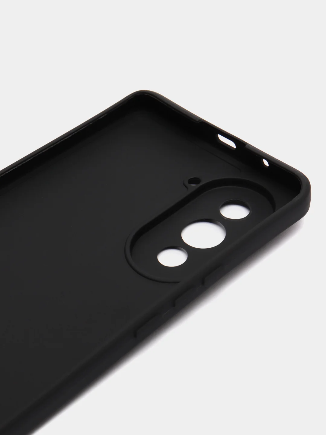 Черный чехол силиконовый для Huawei Nova 10 Pro (Хуавей Нова 10 Про)