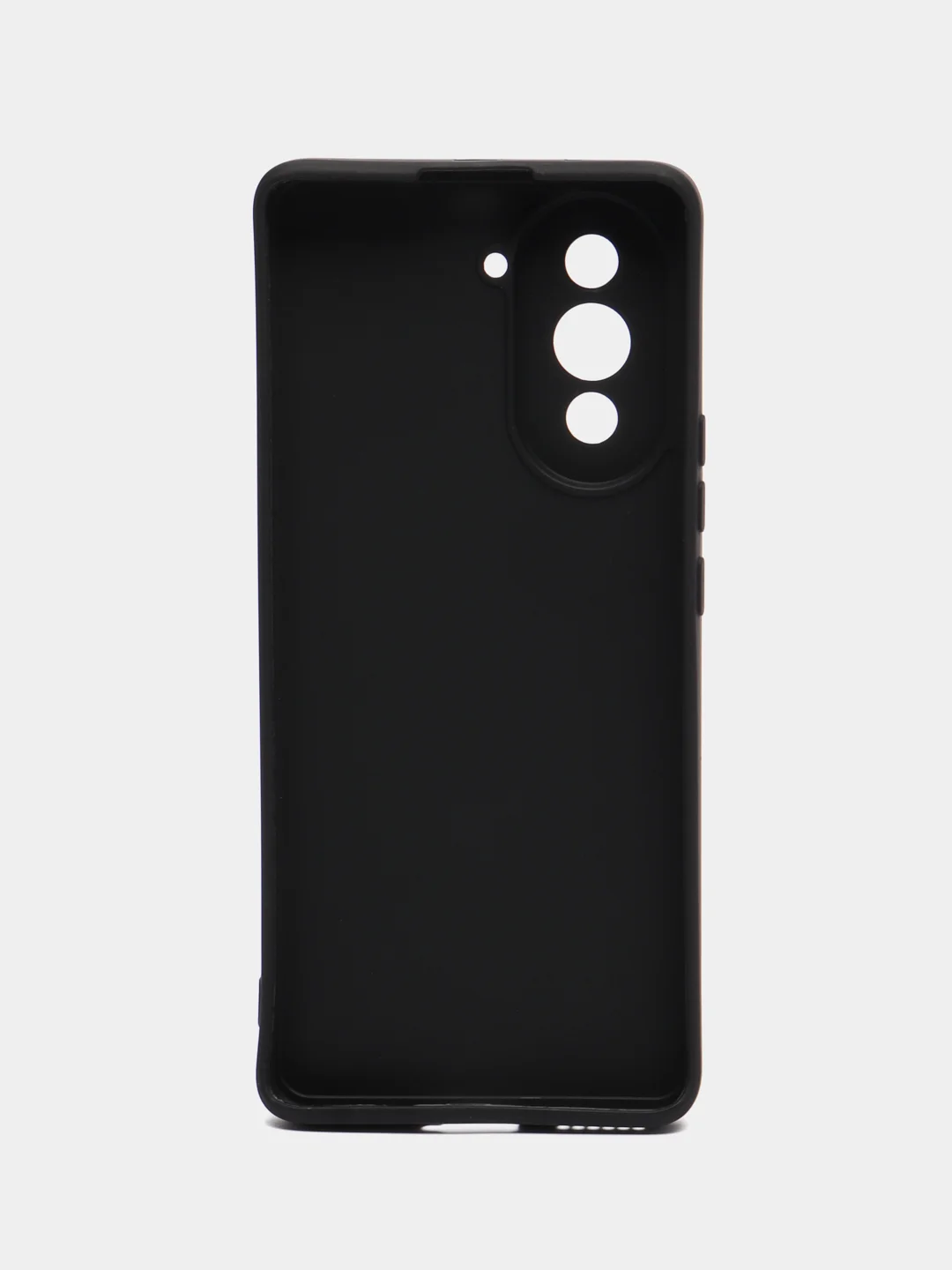Черный чехол силиконовый для Huawei Nova 10 Pro (Хуавей Нова 10 Про)