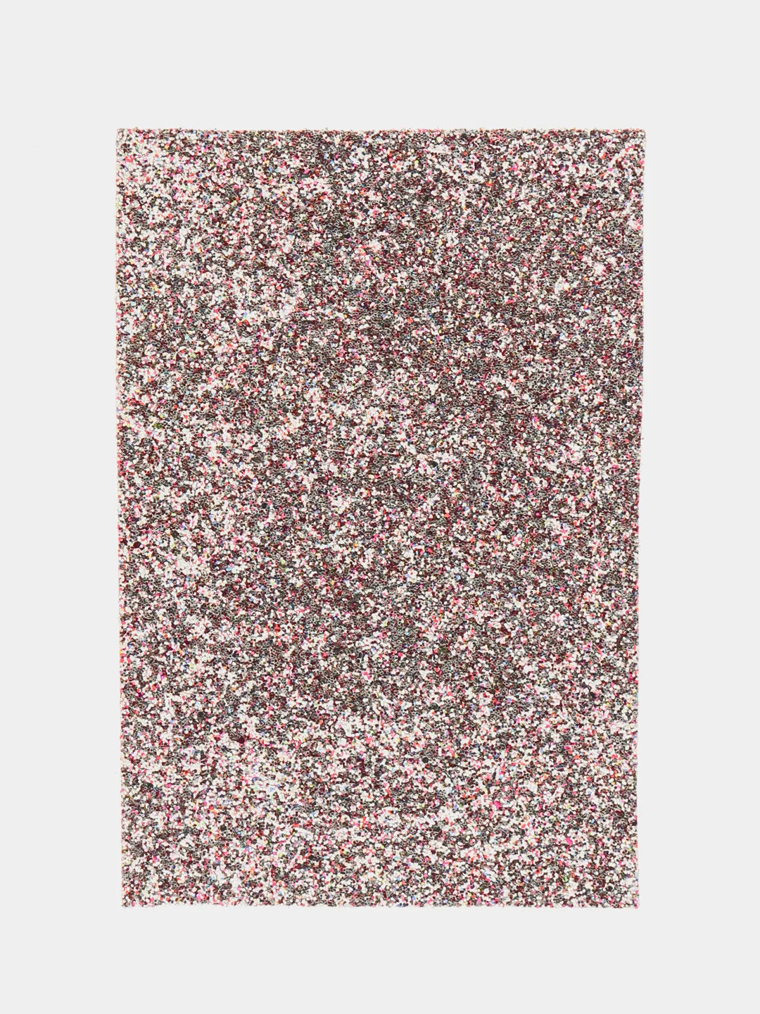 Разноцветный кожзам с крупными блестками, 30*20 см
