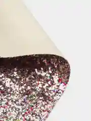 Разноцветный кожзам с крупными блестками, 30*20 см