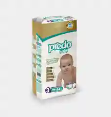 Подгузники для детей Predo baby, 3 от 4 до 9 кг, 44 штуки