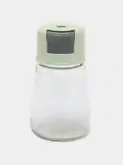Зеленый солонка стеклянная