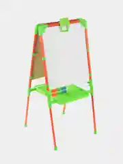 Оранжевый мольберт детский, двухсторонний, с регулировкой высоты, Nika