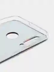 Красный чехол на Huawei P30 Lite/Honor 20S/20 Lite 2020 / Хонор 20 Lite прозрачный, с рисунком