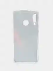 Красный чехол на Huawei P30 Lite/Honor 20S/20 Lite 2020 / Хонор 20 Lite прозрачный, с рисунком
