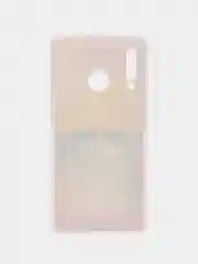 Желтый чехол на Huawei P30 Lite/Honor 20S/20 Lite 2020 / Хонор 20 Lite прозрачный, с рисунком