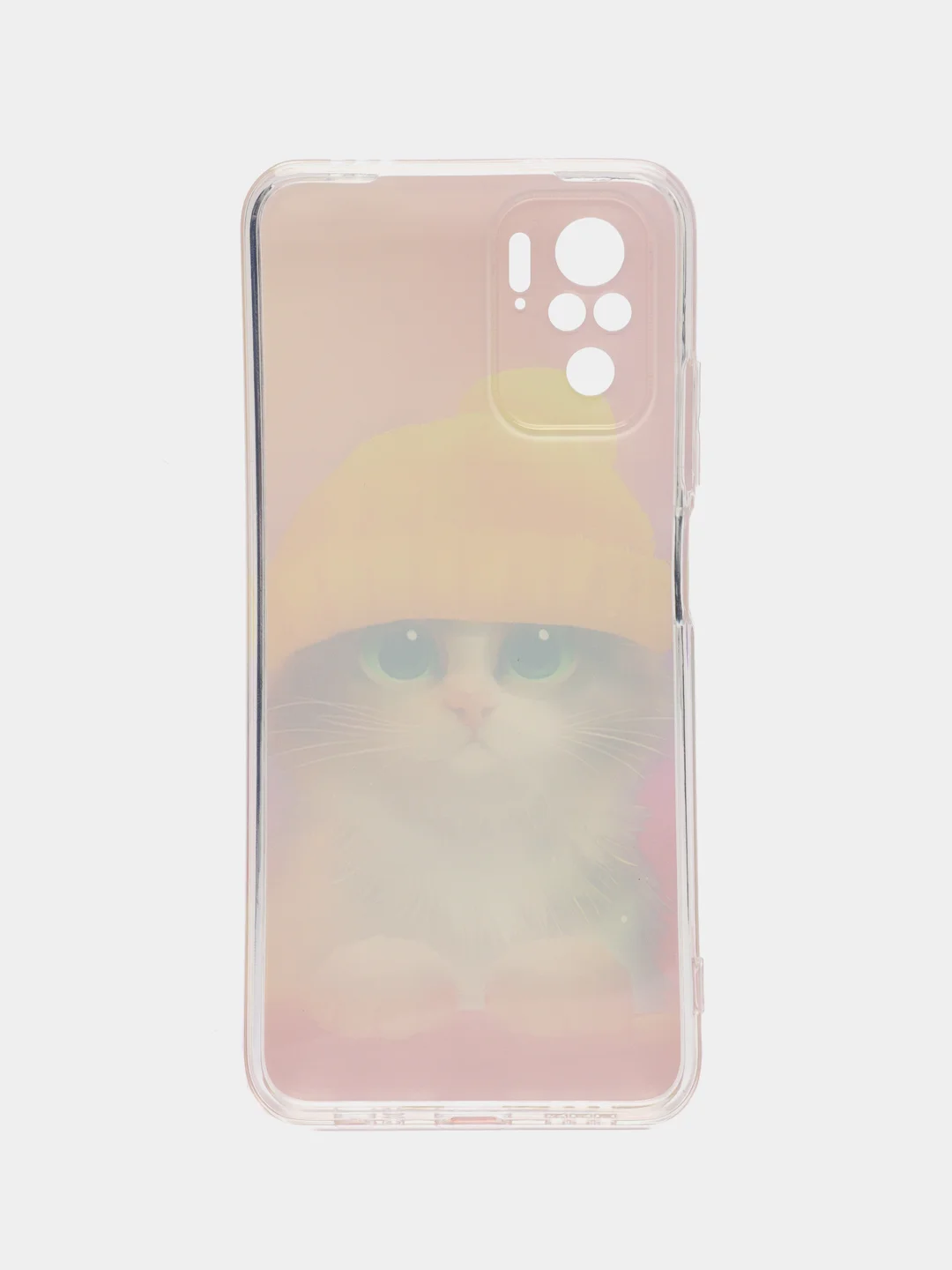 Желтый чехол на Xiaomi Redmi Note 10/Note 10S/Poco M5s / Сяоми Редми Нот 10/10С с рисунком