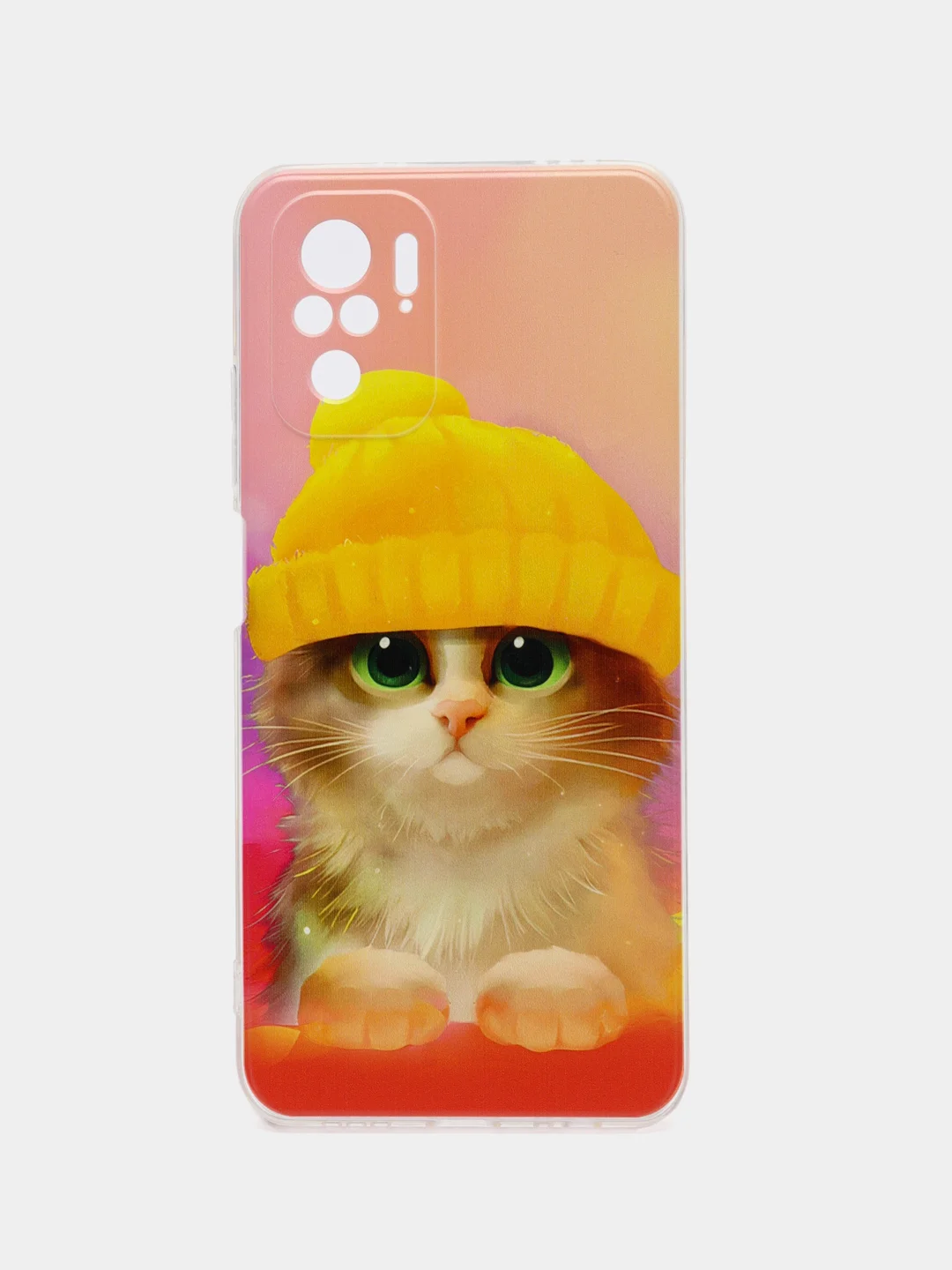 Желтый чехол на Xiaomi Redmi Note 10/Note 10S/Poco M5s / Сяоми Редми Нот 10/10С с рисунком