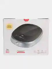 Серый индукционная электрическая плита BQ HP121SS, 6 программ, LED - экран, 2400 В