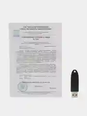 Зеленый рутокен для электронной подписи, копируемый, токен ЭЦП, ЭП