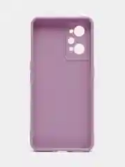 Сиреневый чехол для Realme GT Neo 2 / GT 2 / GT Neo 3T ( ГТ Нео 2 / ГТ Нео 3Т ), силиконовый с защитой камеры, прозрачный