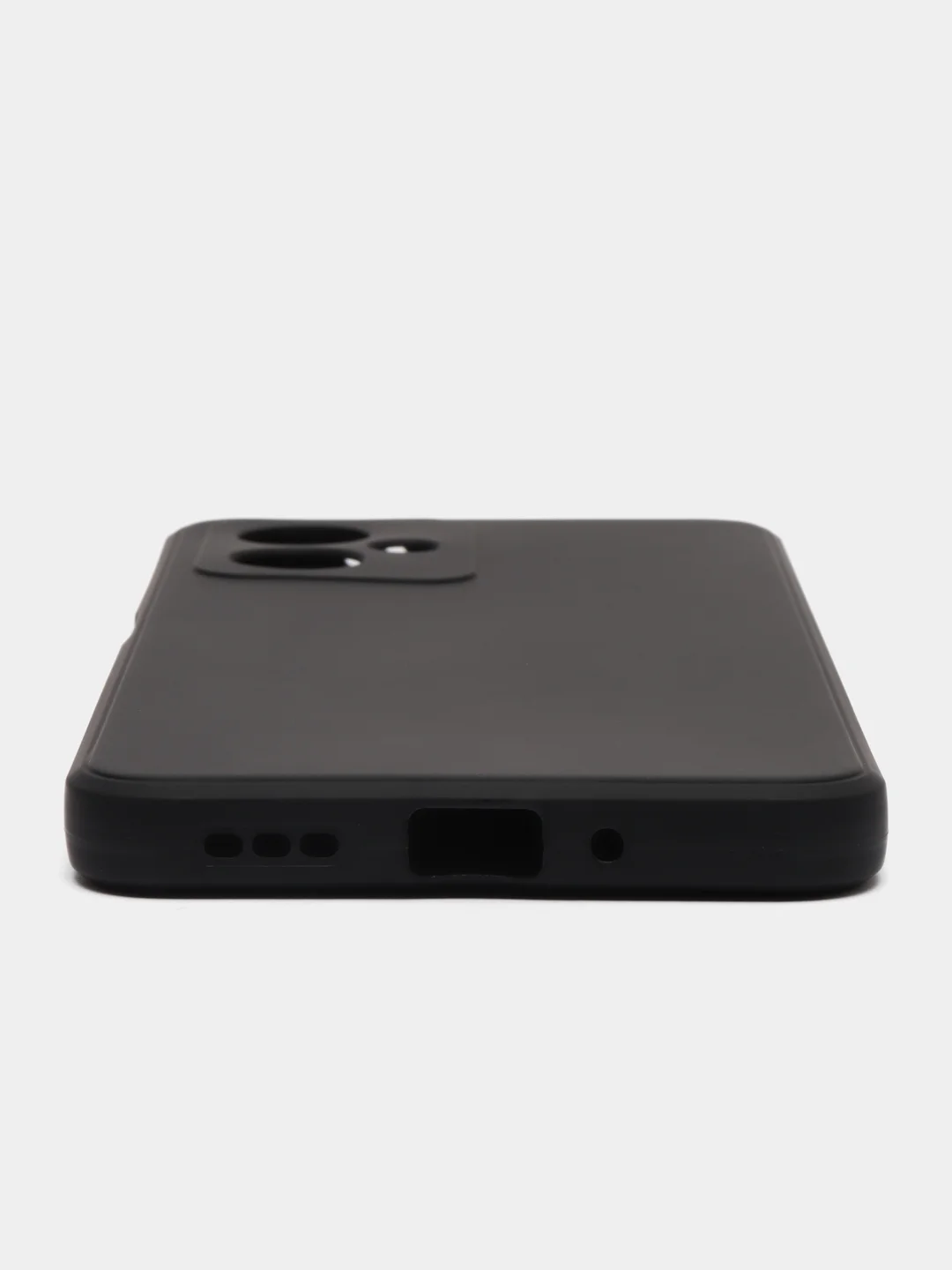 Черный чехол для Xiaomi Redmi Note 12 5G (Сяоми Редми Ноут 12 5 Джи), силиконовый