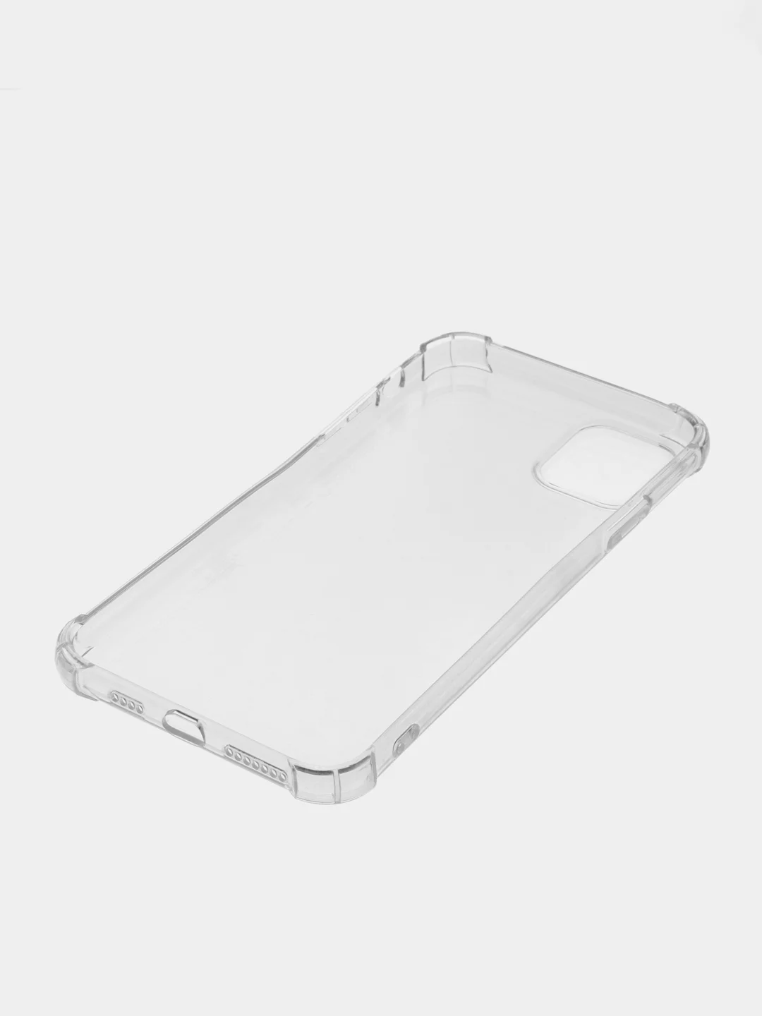 Чехол для iPhone 6, 7+, 8+, Xs Max, XR/11, прозрачный, противоударный, с усиленными углами