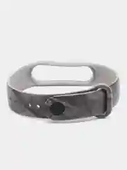 Угольный ремешок для Xiaomi Mi Band 3 4 5 6 7 силиконовый мраморный фитнес браслет