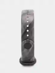 Угольный ремешок для Xiaomi Mi Band 3 4 5 6 7 силиконовый мраморный фитнес браслет