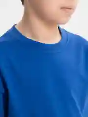 Синий футболка детская