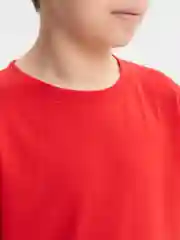 Красный футболка детская