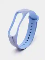 Синий ремешок для Xiaomi Mi Band 3 4 5 6 7 силиконовый мраморный фитнес браслет