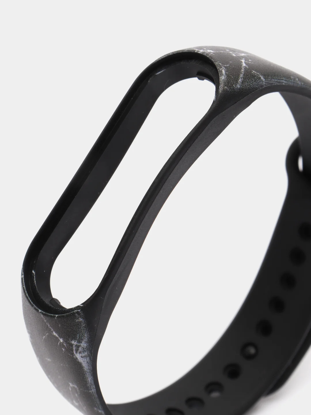 Угольный ремешок для Xiaomi Mi Band 3 4 5 6 7 силиконовый мраморный фитнес браслет
