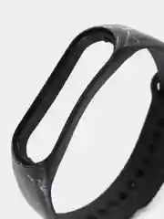 Угольный ремешок для Xiaomi Mi Band 3 4 5 6 7 силиконовый мраморный фитнес браслет