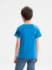 Лазурный футболка для мальчика