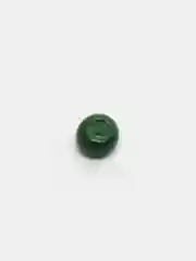 Тёмно-зелёный бисер однотонный матовый для плетения, 3 мм