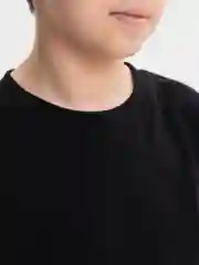 Черный футболка детская