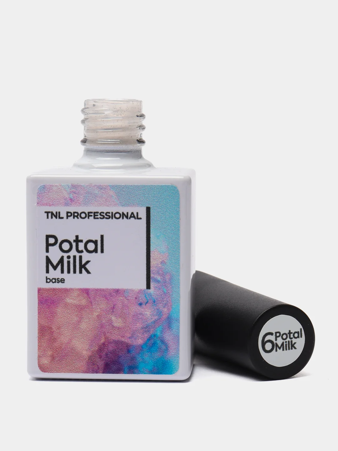 Бежевый камуфлирующая база со светоотражающей поталью Potal Milk TNL, 10 мл