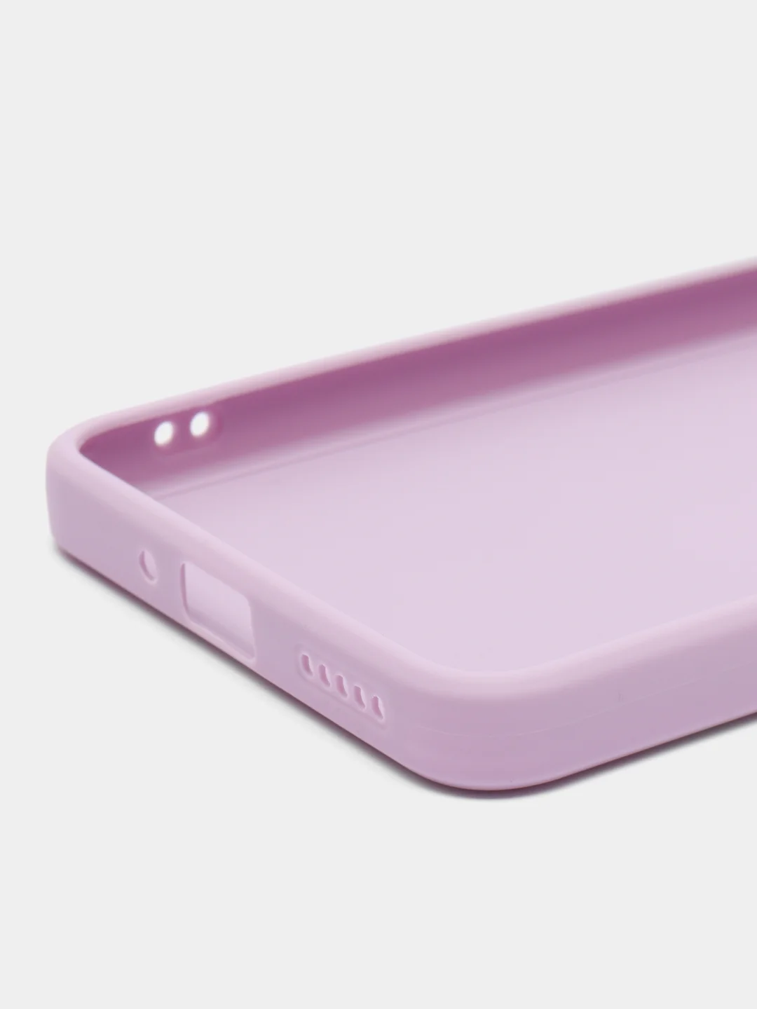 Сиреневый чехол для HUAWEI nova Y90 (Хуавей Нова у90), прозрачный