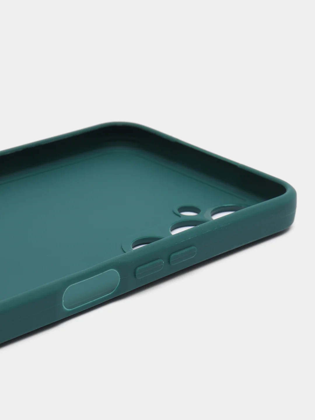 Зелёный хаки чехол для Tecno POVA 4 (Техно Пова 4), силиконовый прозрачный