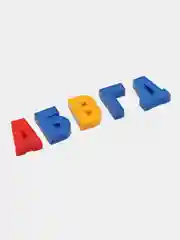 Оранжевый магнитная азбука