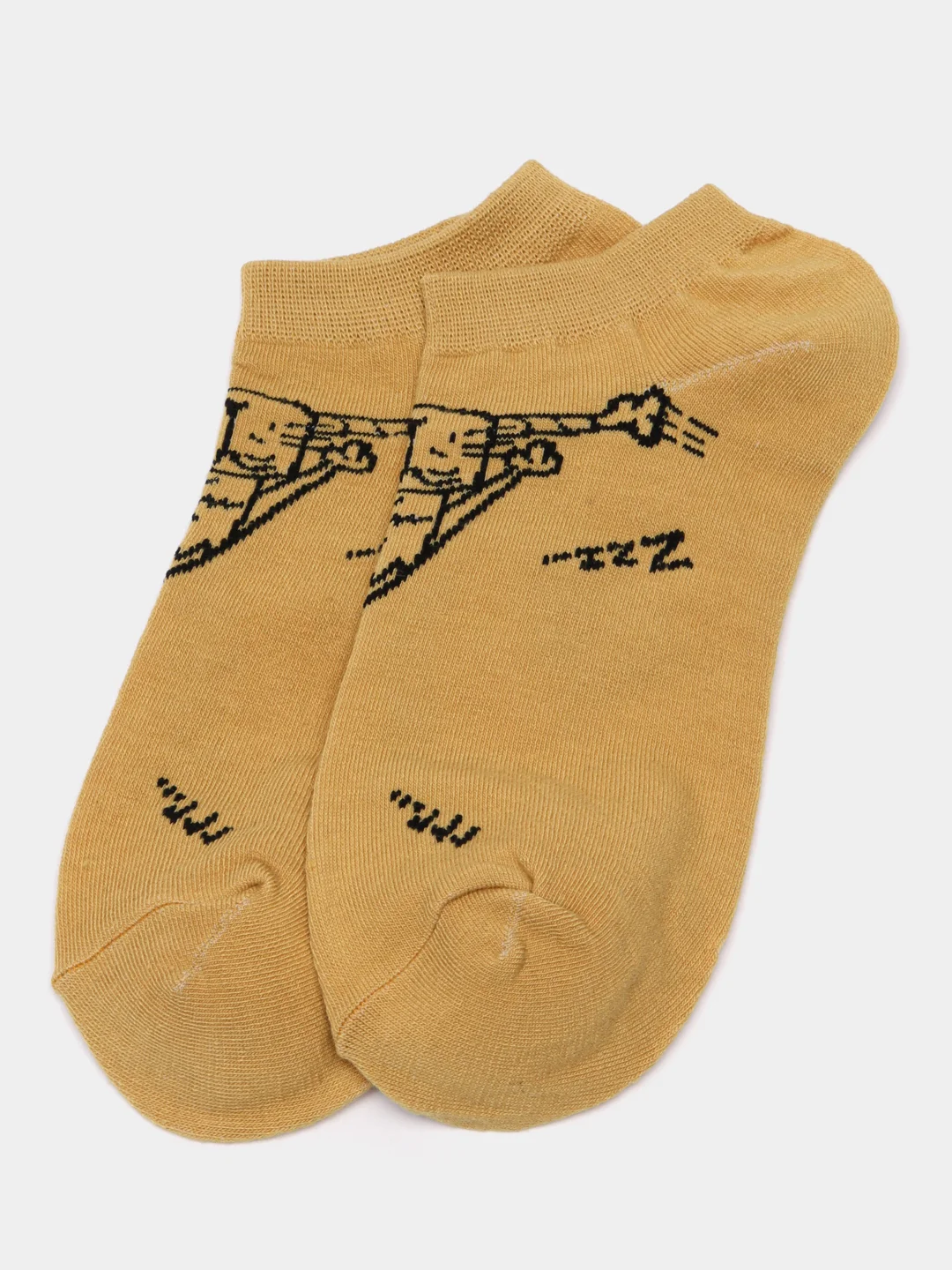 Горчичный набор носков "KAFTAN", 5 шт, р-р 35-38