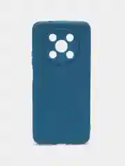 Синий чехол для HUAWEI nova Y90 (Хуавей Нова у90), прозрачный