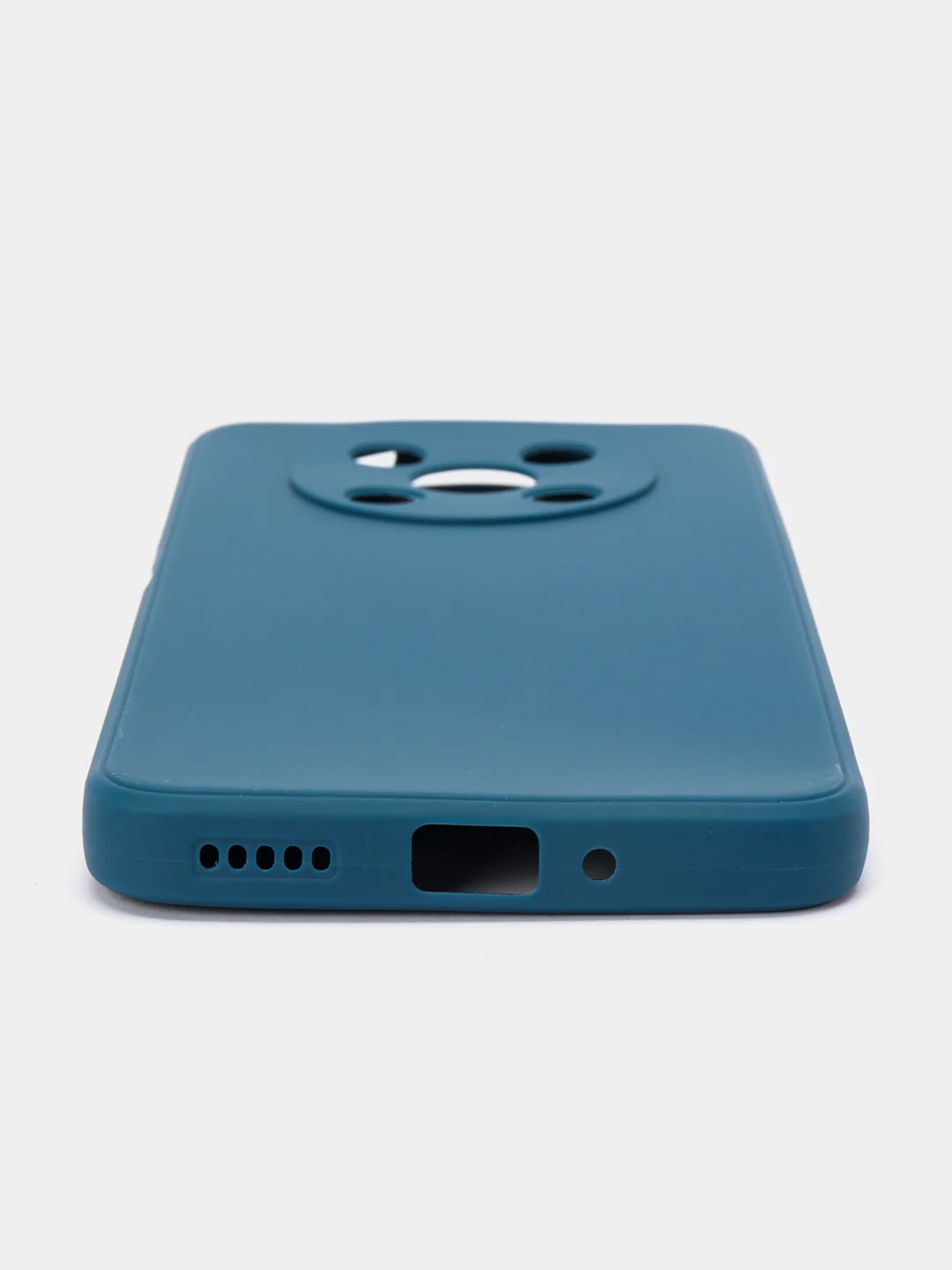 Синий чехол для HUAWEI nova Y90 (Хуавей Нова у90), прозрачный