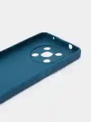 Синий чехол для HUAWEI nova Y90 (Хуавей Нова у90), прозрачный